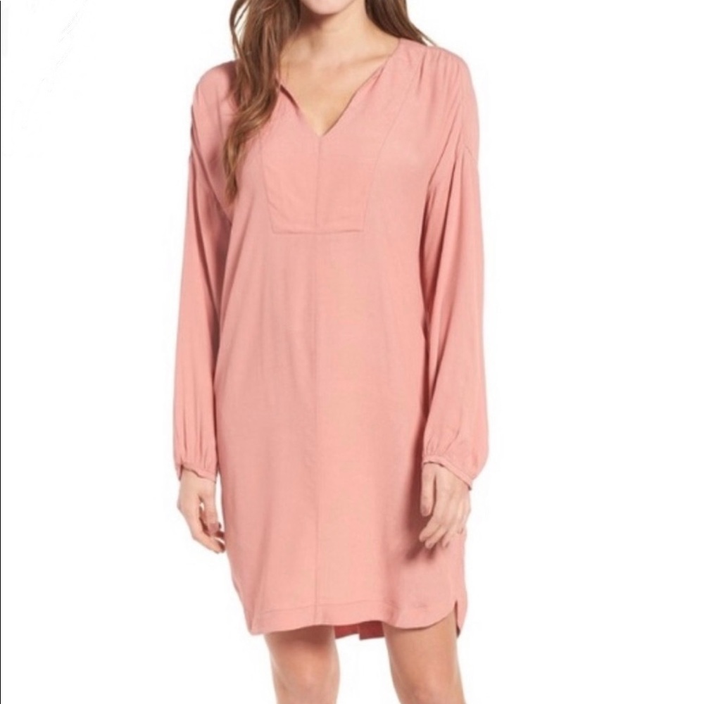 Madewell Pink Tunic Dress Size S